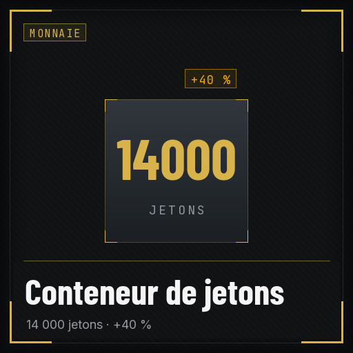 Conteneur de jetons