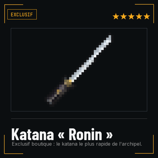 Katana « Ronin »