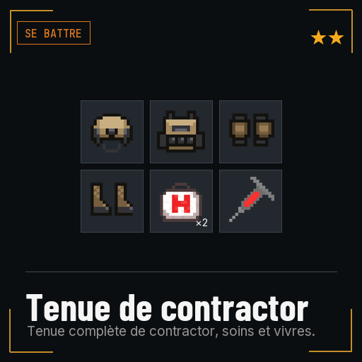Tenue de contractor