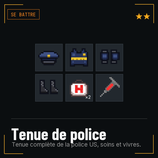 Tenue de police