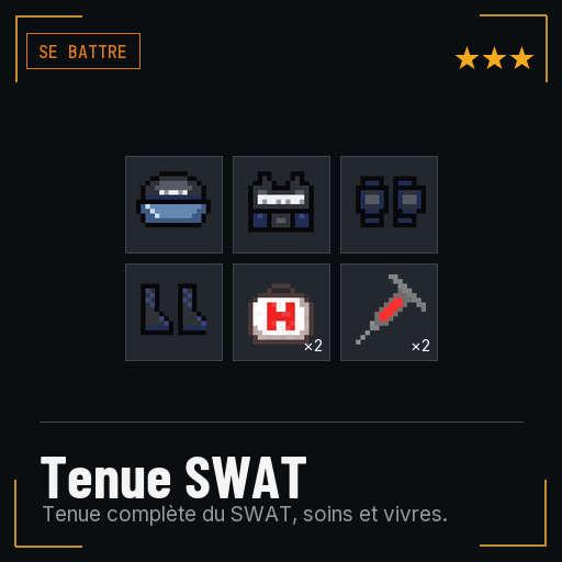 Tenue SWAT