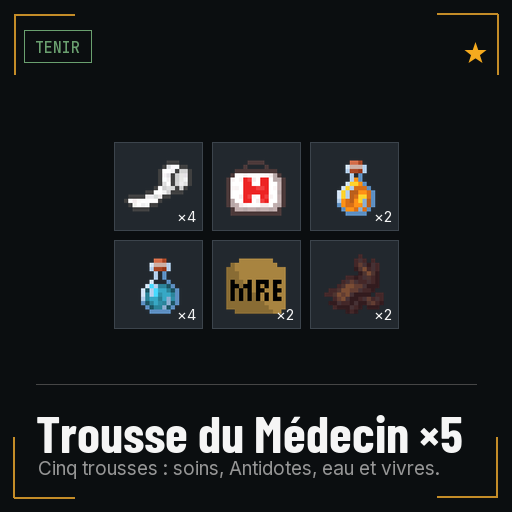 Trousse du Médecin ×5