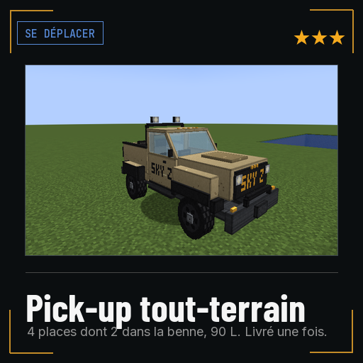 Pick-up tout-terrain