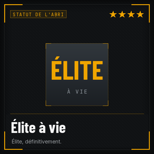 Élite à vie